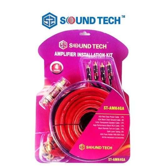 Soundtech ST-AMk4GA 4 Gauge Amp Wiring Kit